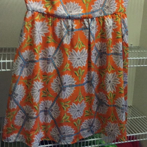 francesca's Printed Spring Dress Size medium - Picture 4 of 8